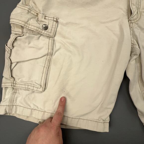 Carhartt Cargo Shorts Mens 40 Khaki Relaxed Fit Flat Front Utility Work Wear - Picture 9 of 11